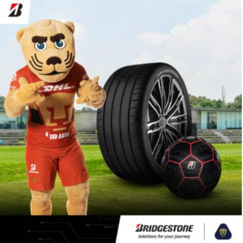 Bridgestone patrocinador de Pumas